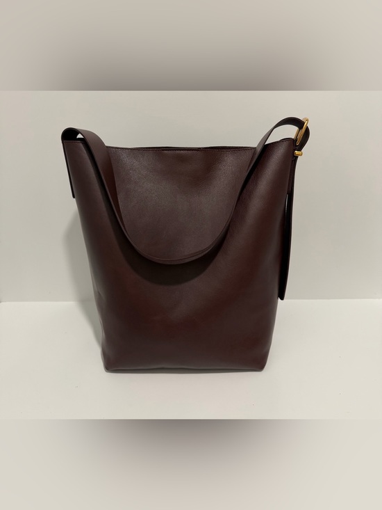 NEW Madewell The Essential Bucket Tote Bag Chocolate Raisin 